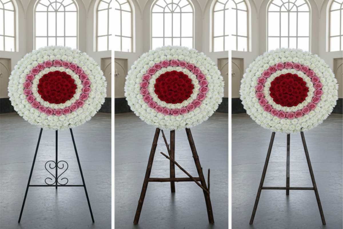 پایه تاج گل ترحیم